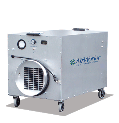 Picture of AirWorkx Portable Air Cleaner Model AWX1000V