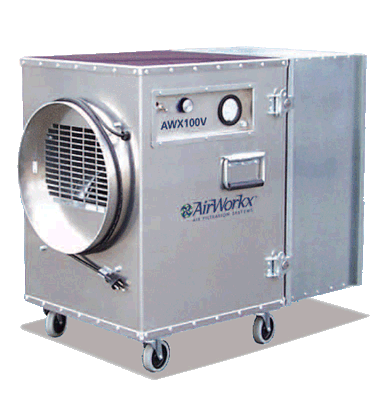 Picture of AirWorkx Portable Air Cleaner Model AWX100V