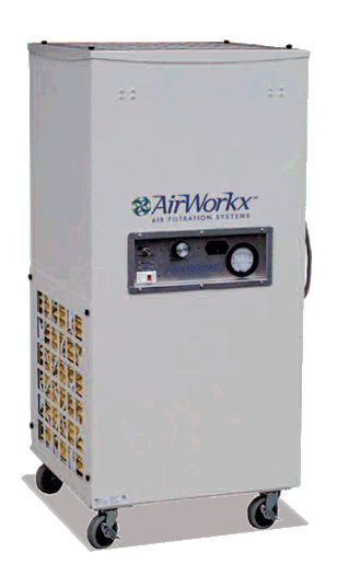 Picture of AirWorkx Portable Air Cleaner Model AWX1200PAC