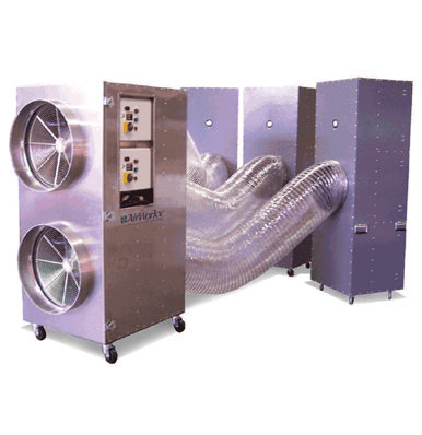 Picture of AirWorkx Portable Air Cleaner Model AWX18000V